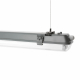 Obrázok pre Sada 1ks Prisadené svietidlo Double IP65 a 2ks LED trubica T8 10W/950lm 60cm jednostranná sklenená studená
